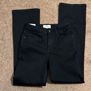 Wrangler Women's Classic Black Straight Leg Jeans